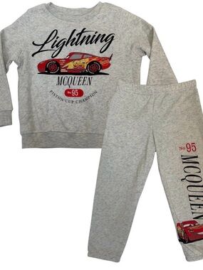 Disney Pixar Cars Lightning McQueen 2 Piece Toddler Set